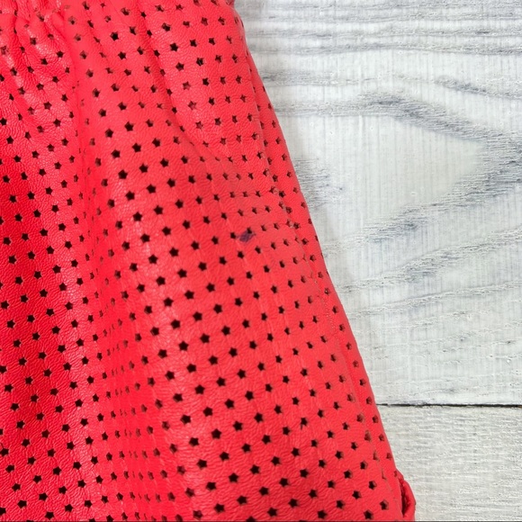 ❌SOLD❌Rebecca Minkoff Perforated Leather Shorts - Picture 5 of 9